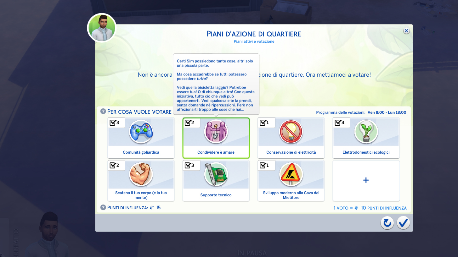 The Sims 4 Vita Ecologica Sim Rubano